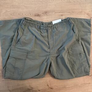 American Eagle Mens Cargo Pants Medium Green NWT